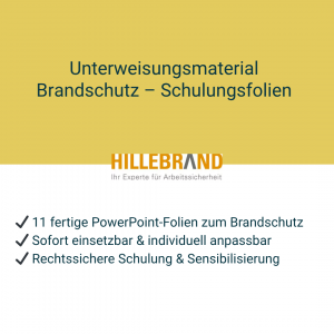 Unterweisungsmaterial Arbeitssicherheit - Überblick & Pflichten (20 Folien) [Digital]