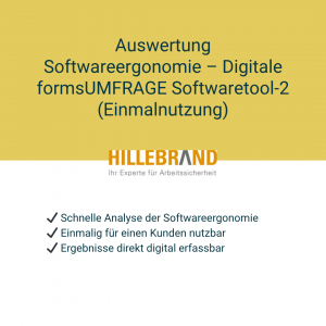 Auswertung Softwareergonomie – Digitale formsUMFRAGE Softwaretool-2 (Einmalnutzung) [Digital]