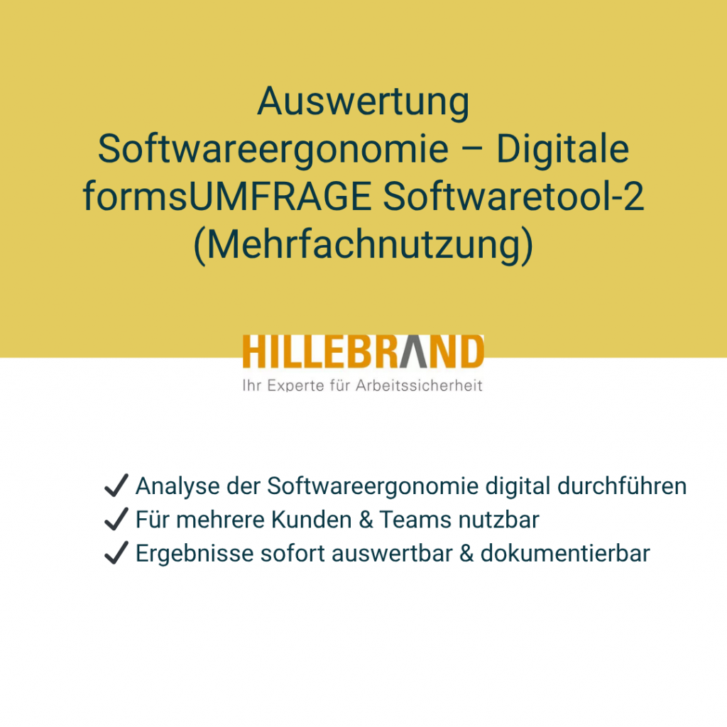 Auswertung Softwareergonomie – Digitale formsUMFRAGE Softwaretool-2 (Mehrfachnutzung) [Digital]