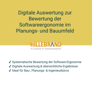 Gefährdungsbeurteilung Softwareergonomie – Digitale formsUMFRAGE Rahmenbedingungen (Einmalnutzung) [Digital]